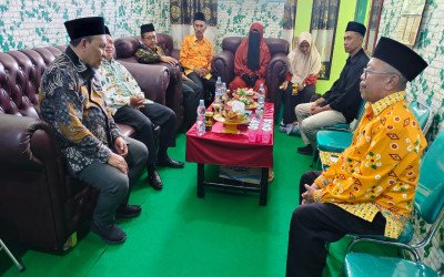 Kakanwil Kemenag Sulteng Lakukan Monitoring Program MBG dan Peletakan Batu Pertama pembangunan Laboratorium komputer MTs Negeri 4 Buol